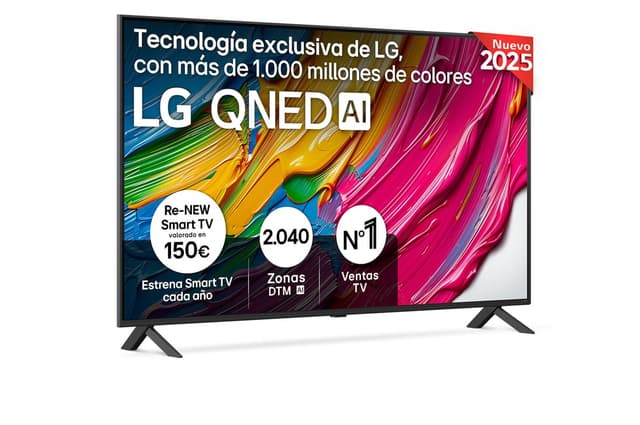 Detalle de LG QNED QNED8E 55" 4K 2025 — Smart TV