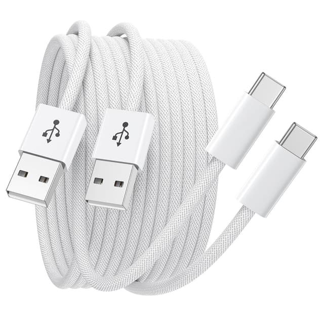 Detalle de Samsung USB C Kabel 2er Set mit 2 m Ladekabel 3.1A