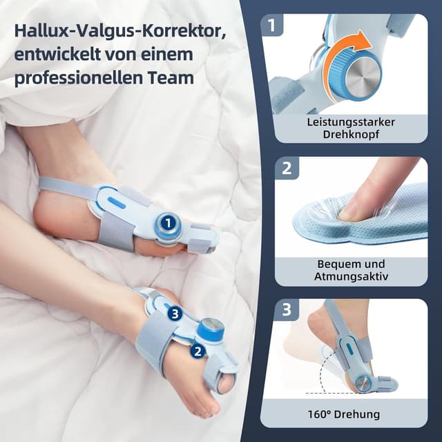 Thumbnail 4 de Tech Love Hallux Valgus Fixierplatte 3 Winkel