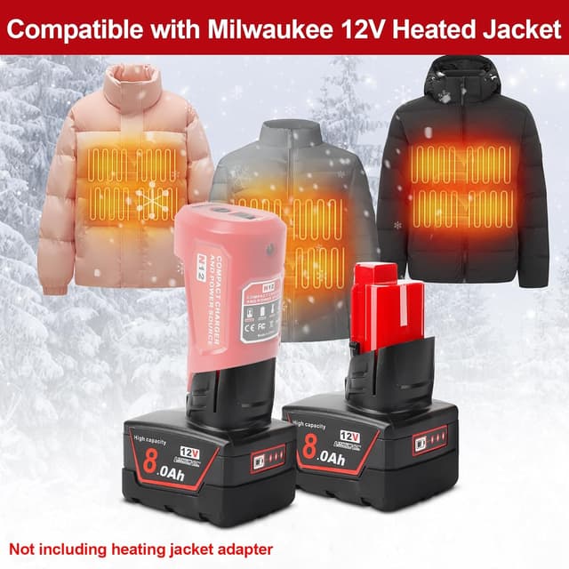 Thumbnail 6 de Powarobor M12 8.0Ah Batería 12V Pack x2