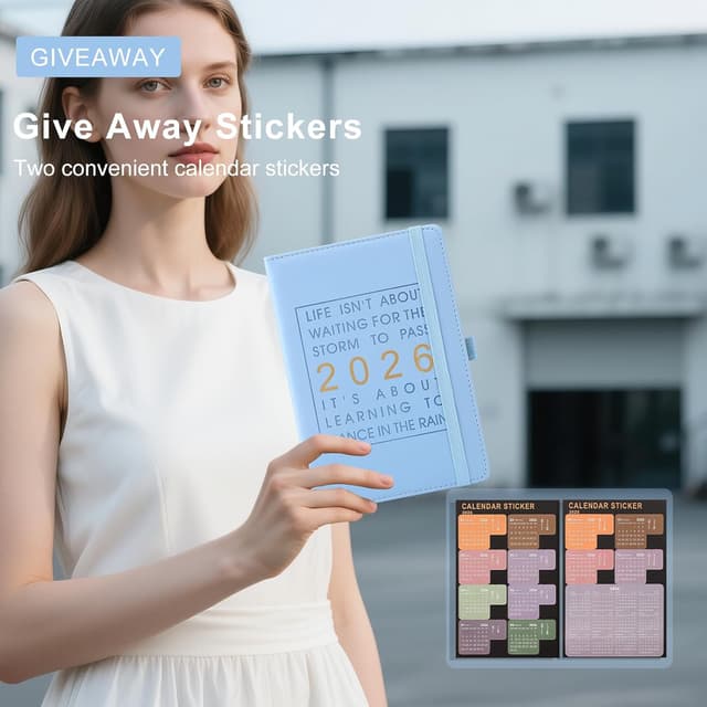 Detalle de Agenda giornaliera 2026 A5 un giorno per pagina