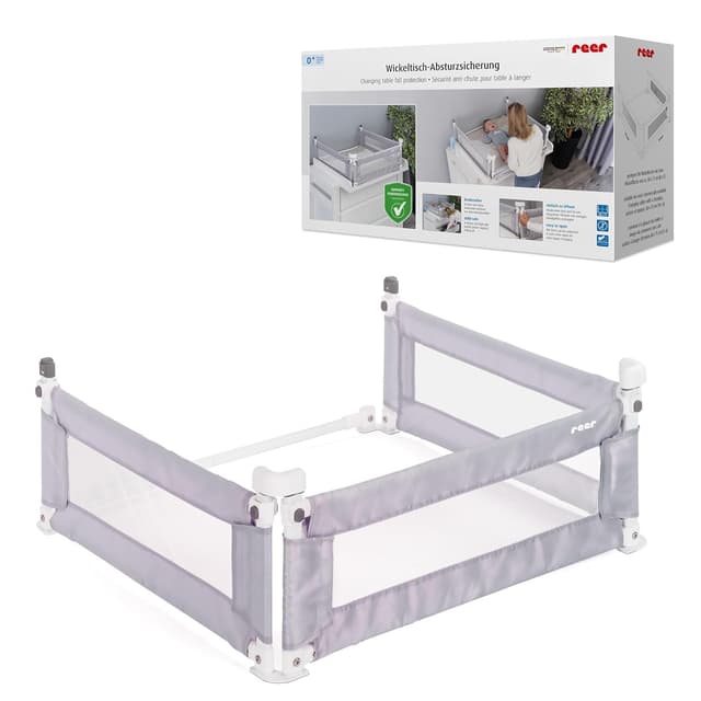 Detalle de Reer Wickeltisch-Absturzsicherung U-Form, 10 kg