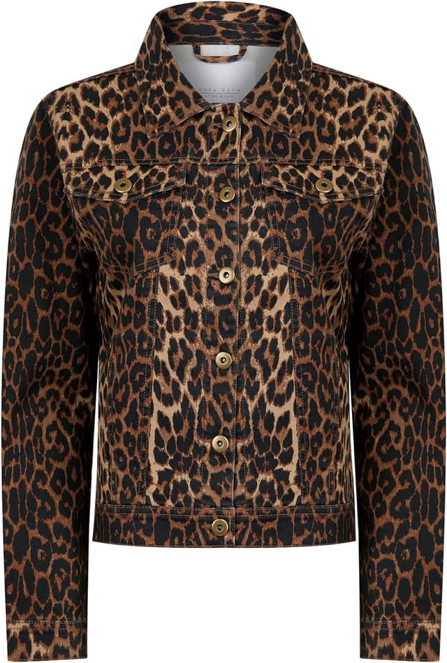 Detalle 2 de Amara Reya Women’s Stretch Cotton Lightweight Casual Denim Summer Jacket