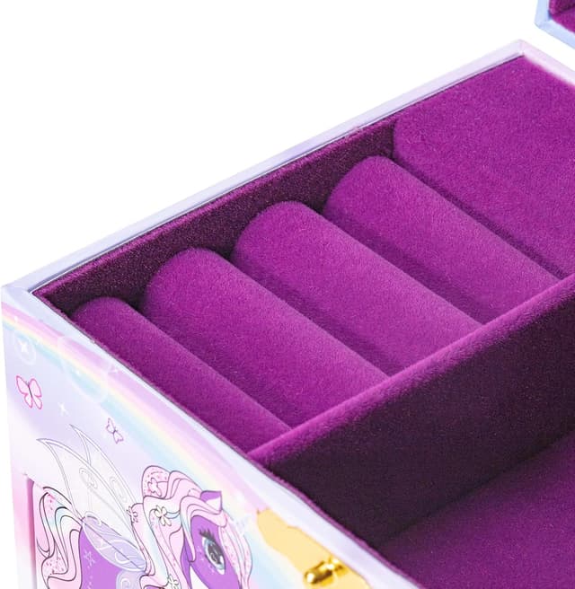 Detalle 2 de CRAZE Einhorn Schmuckkästchen für Kinder