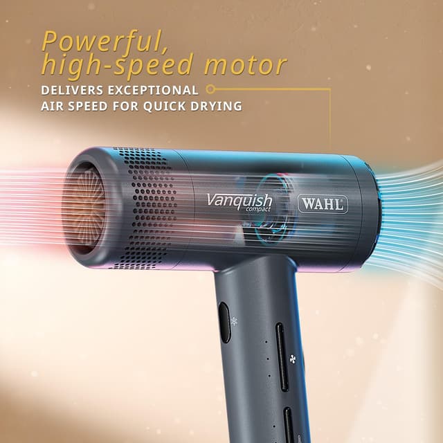 Thumbnail 2 de Vanquish Compact Grey Hair Dryer