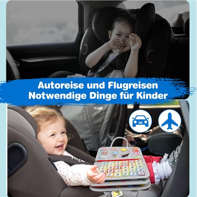 Thumbnail 5 de JHkim Montessori Busy Board Deutsch