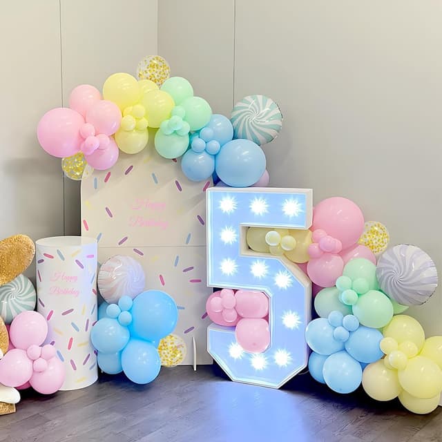 Thumbnail 2 de Teselife Globos Pastel 30 Piezas 🎈 Fiesta y Celebración