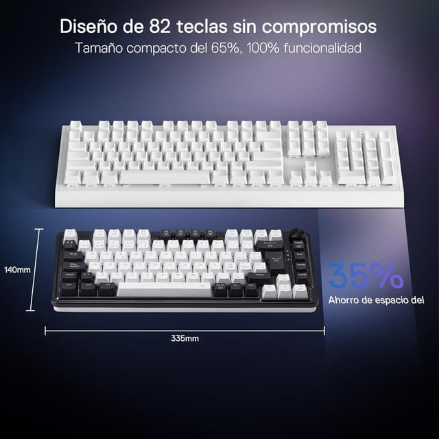 Thumbnail 2 de Redragon K673 Pro 75% Teclado mecánico