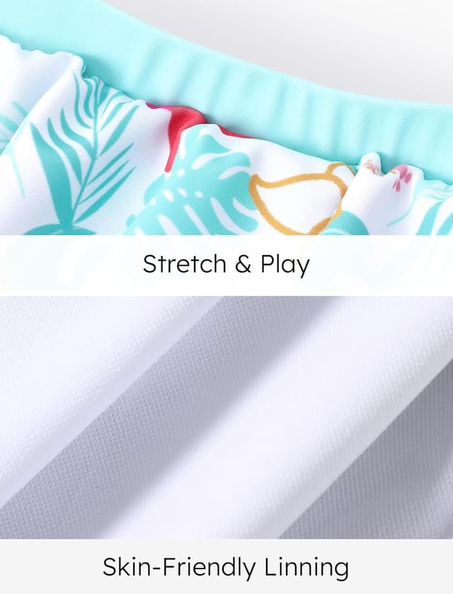 Detalle de Peppa Pig Maillot de bain 2 pièces fille (tankini manches longues) imprimé sirène