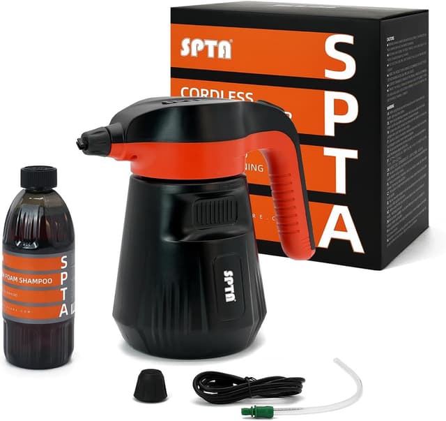 Detalle de SPTA Pressure Foam Sprayer 2.25L — Electric Car Foam Sprayer