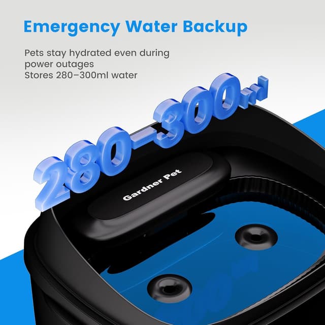 Detalle 2 de Gardner Pet 3.78L Vortex Pet Water Fountain