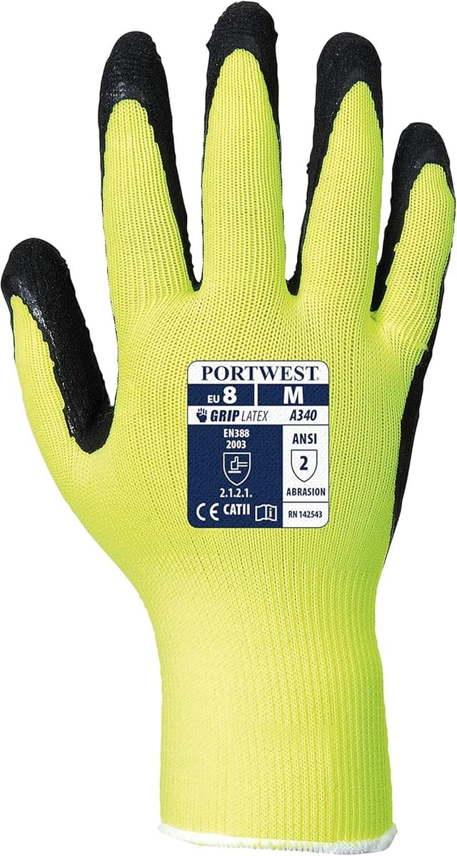 Thumbnail 1 de Portwest Gant Grip HiVis Taille L