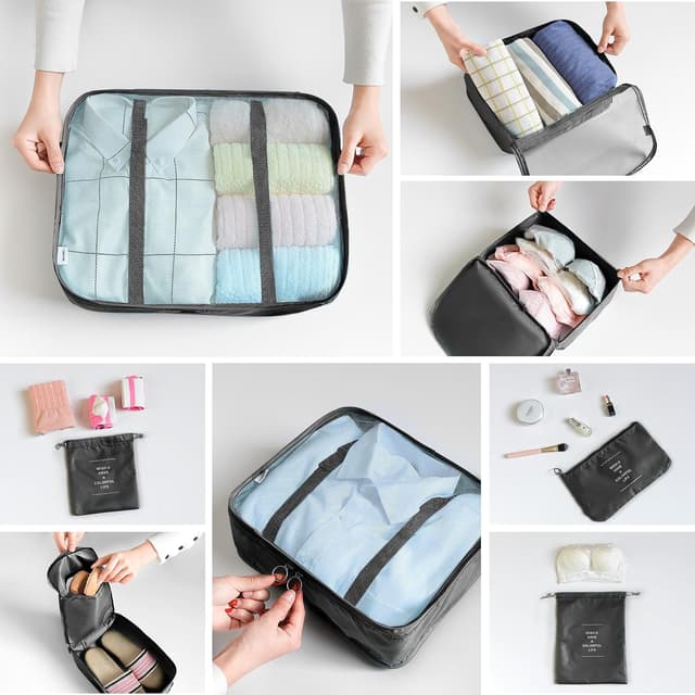 Detalle de BillyBath Organizador de equipaje 8 en 1