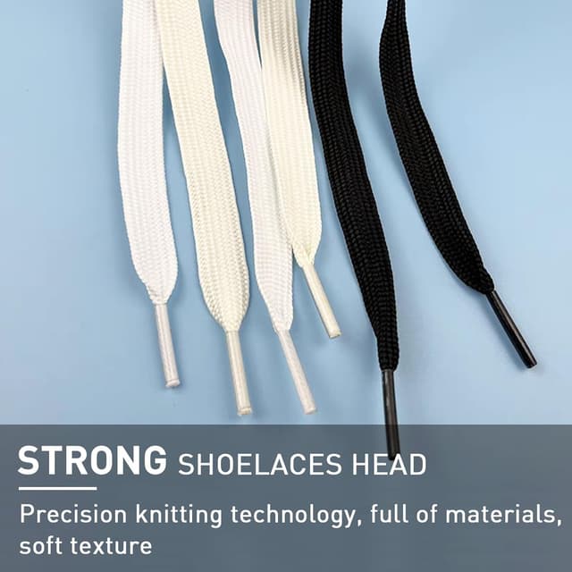 Thumbnail 6 de UamGlsob 20mm Extra Wide Flat Chunky Shoelaces for Adidas Campus 00s