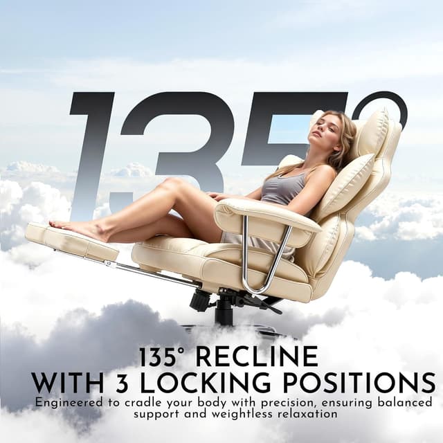 Thumbnail 4 de Efomao Big and Tall Office Chair