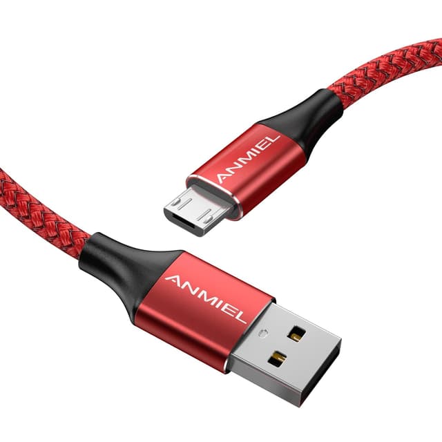 Detalle de ANMIEL Micro USB Kabel 3 m 2,4 A Lade- und Datenkabel