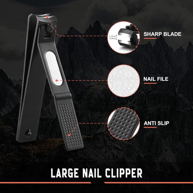 Thumbnail 1 de BEZOX 2 Stück Nagelknipser ✂