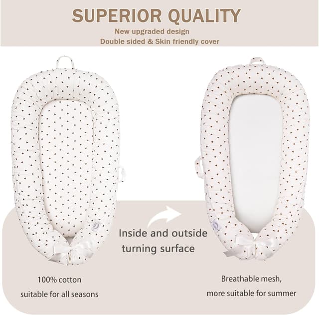 Thumbnail 5 de EAQ Baby Lounger Baby Nest 0–12 Months