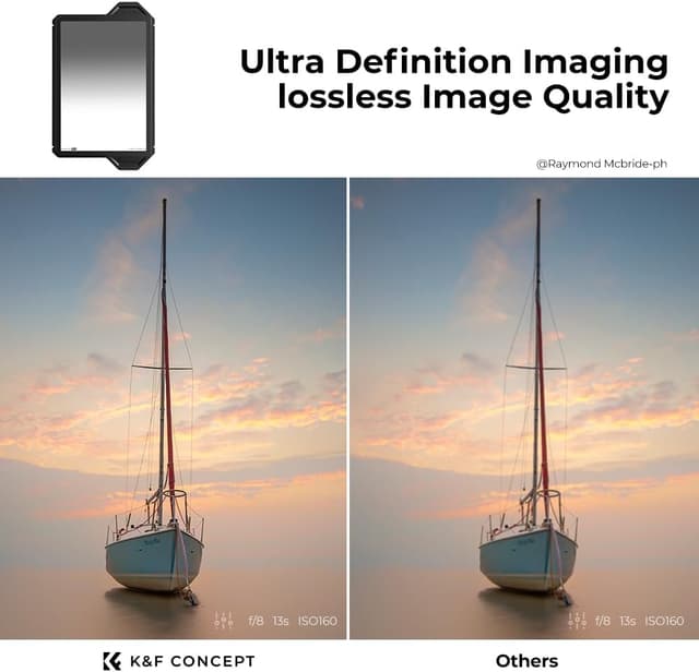 Thumbnail 4 de K&F CONCEPT Nano X-PRO GND8 Verlauffilter 3-Blenden