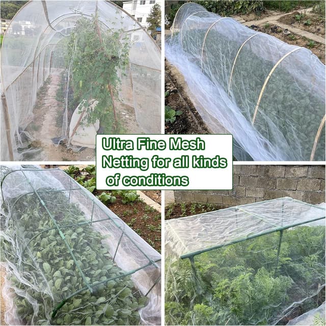 Detalle 2 de YUNSTK garden netting 1 mm mesh