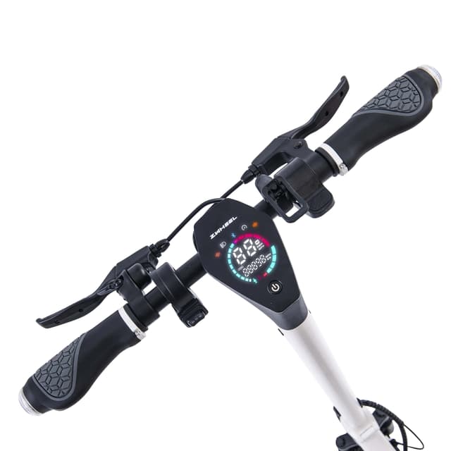 Detalle de Zwheel ZFox MAX Artic White Patinete Eléctrico Plegable ⚡