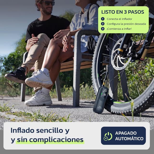 Thumbnail 2 de Woowind LP1 Inflador Portátil 150 PSI