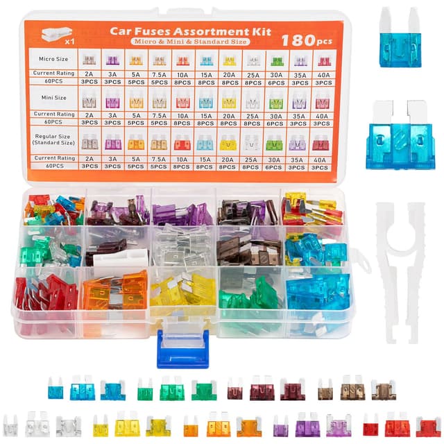 Imagen de Kfz Sicherungen Set 180 Stück 2–40A en OfertitasTOP