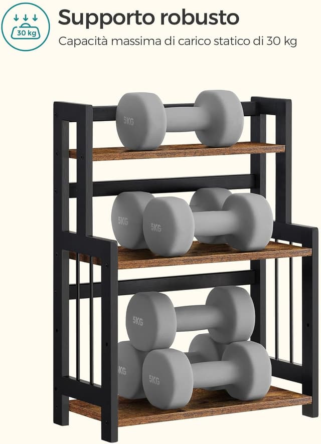 Thumbnail 6 de SONGMICS Gewürzregal mit 3 Ebenen OFS047B01 – Küchenregal aus Bambus für mehr Ordnung auf der Arbeitsplatte