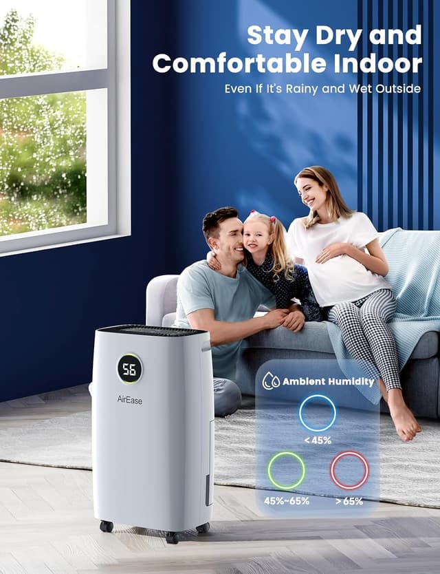 Thumbnail 6 de 12L/Day Dehumidifier for Home 2025 Upgrade ⌛