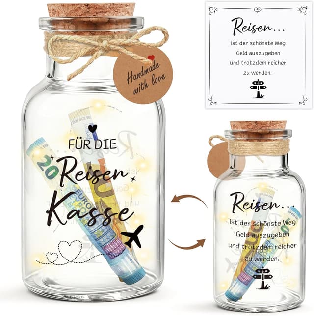 Detalle de TUZELIYA Reisekasse LED Flaschenlicht