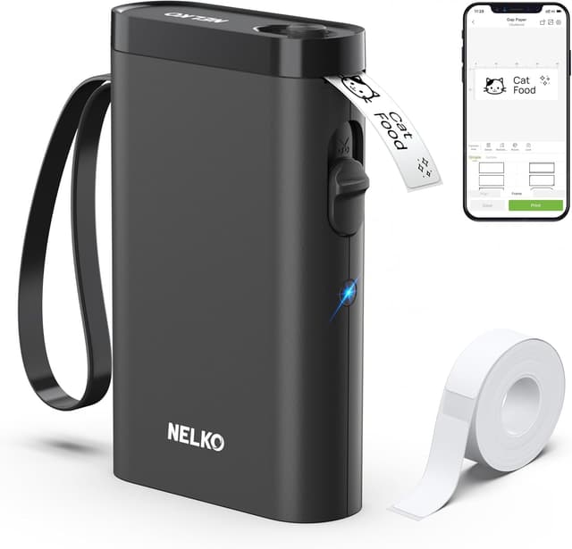 Detalle de Nelko P21 portable Bluetooth label printer