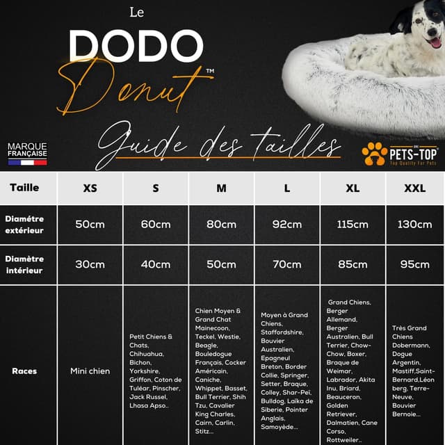 Thumbnail 6 de One PETS-TOP Coussin Donut 130 cm