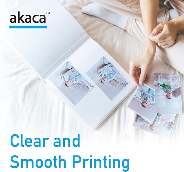 Thumbnail 6 de akaca Papier Autocollant A4 60 feuilles đź“„