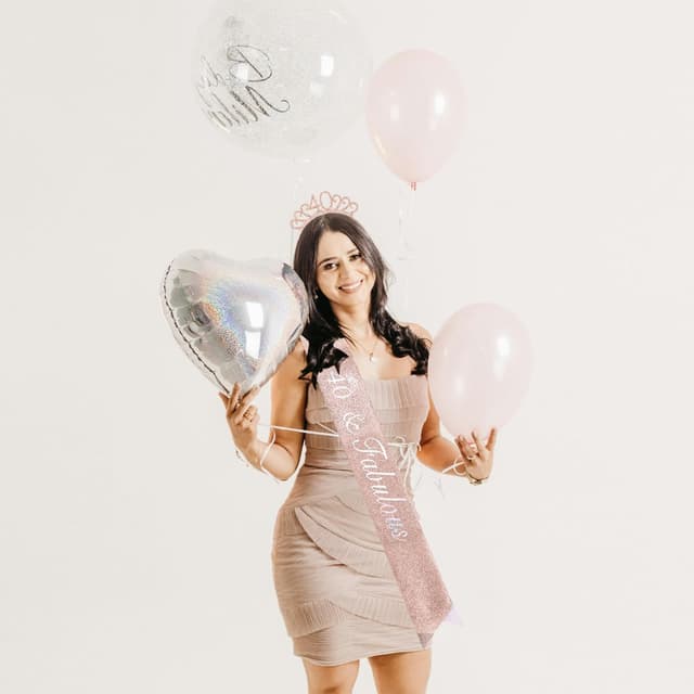 Thumbnail 5 de Dimetey 40th Birthday Sash Set for Women