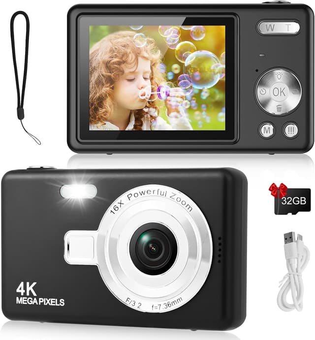 Detalle de Digital Camera 44MP 1080P compact vlogging