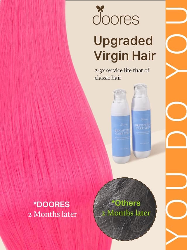 Detalle 2 de DOORES Extension Capelli Veri Remy 10pz 40cm