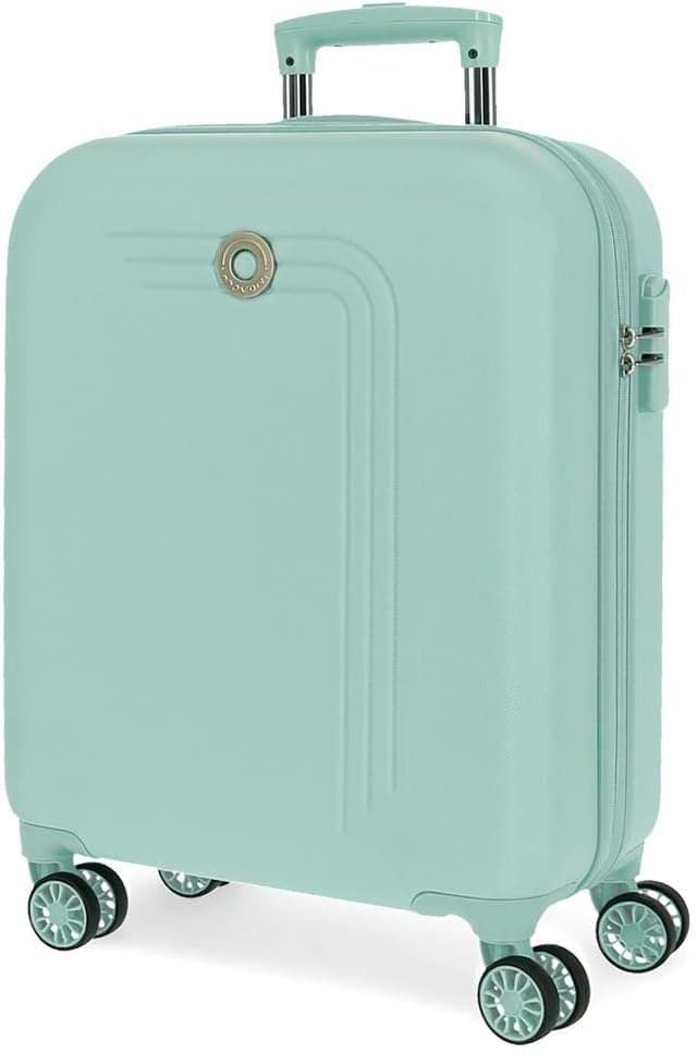 Detalle de Movom Riga Maleta de Mano Verde ✈️ Rígida ABS 37L