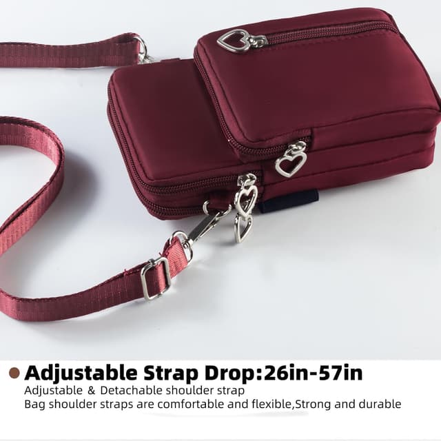 Detalle 2 de Small crossbody phone bag 26 to 58 in