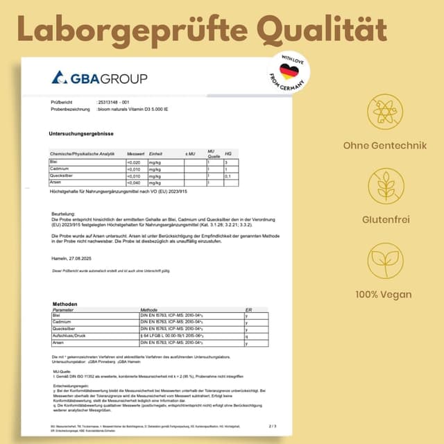 Thumbnail 3 de Vitamin D3 Tropfen Hochdosiert 5000 IE