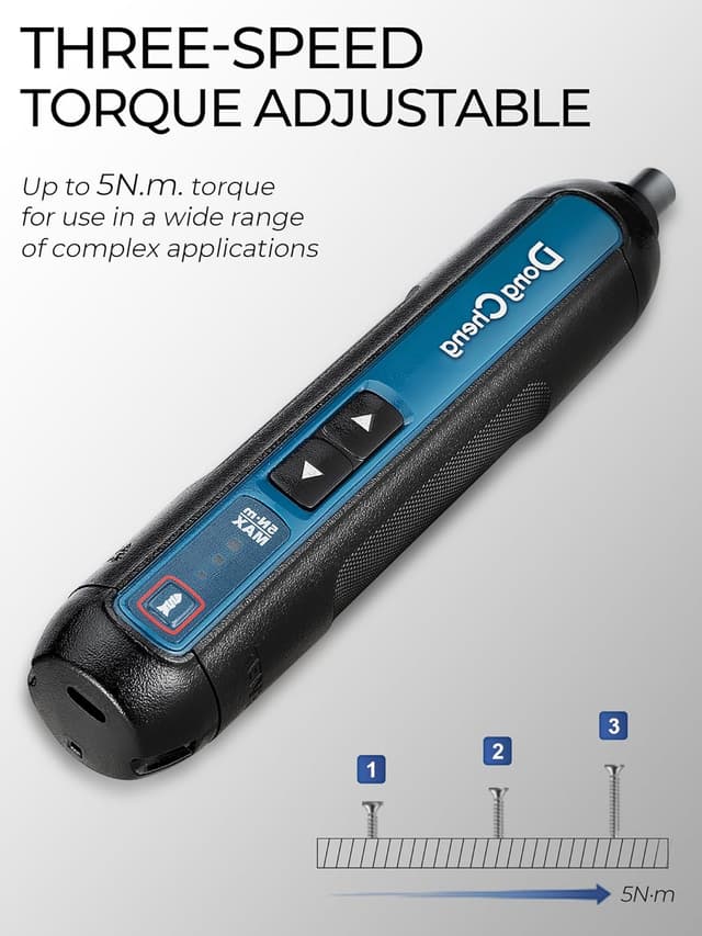 Detalle 2 de DongCheng 4V Cordless Electric Screwdriver 2000mAh