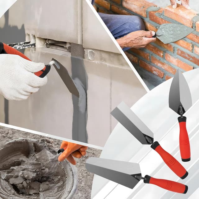 Thumbnail 5 de SHALL Soft-Grip-Glättekellen-Set 3-teilig