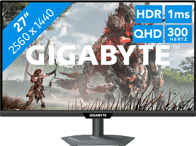 Detalle de Gigabyte M27Q3 Gaming-Monitor (27 Zoll) mit Quad-HD, 300 Hz und IPS