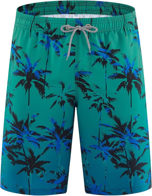 Detalle de APTRO Men’s Swim Trunks 9" Quick-Dry Bathing Suit (Big & Tall), UPF 50+