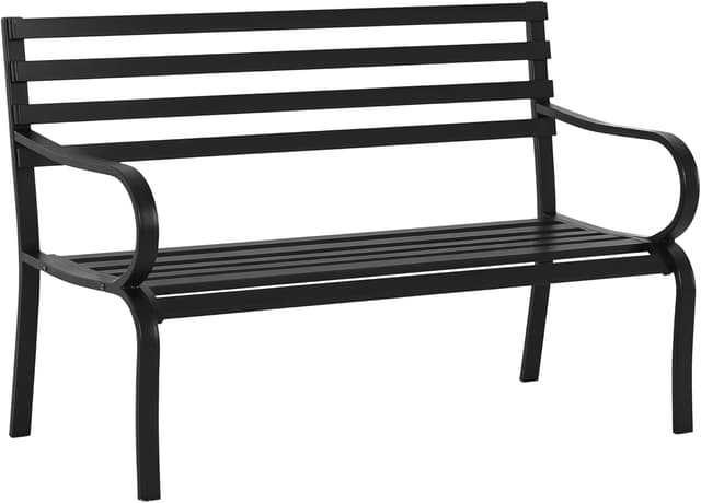 Detalle de Banc de jardin Outsunny 2 places 240 kg