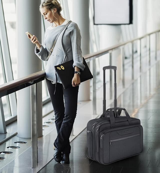 Thumbnail 6 de KROSER Trolley Business 46x36x22 cm Handgepäck