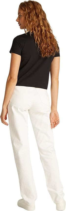 Thumbnail 1 de Calvin Klein Baby Tee Mujer Manga Corta Negro 🖤 XL