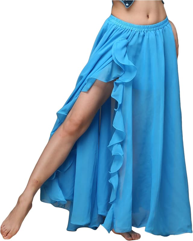 Thumbnail 1 de MUNAFIE Damen Langer Rock Bauchtanz