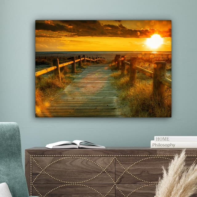 Thumbnail 4 de MuchoWow Impression sur Toile 70x50 cm