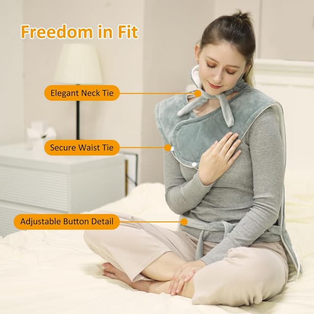 Thumbnail 4 de ITSHINY Almohadilla térmica cuello espalda 60x108 cm