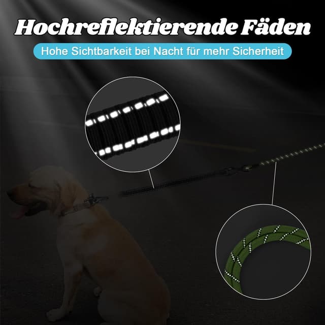Detalle 1 de Aystkniet Schleppleine 5 m für Hunde
